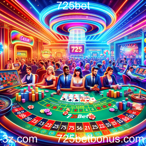 Experiência Emocionante no Cassino Online da 725bet